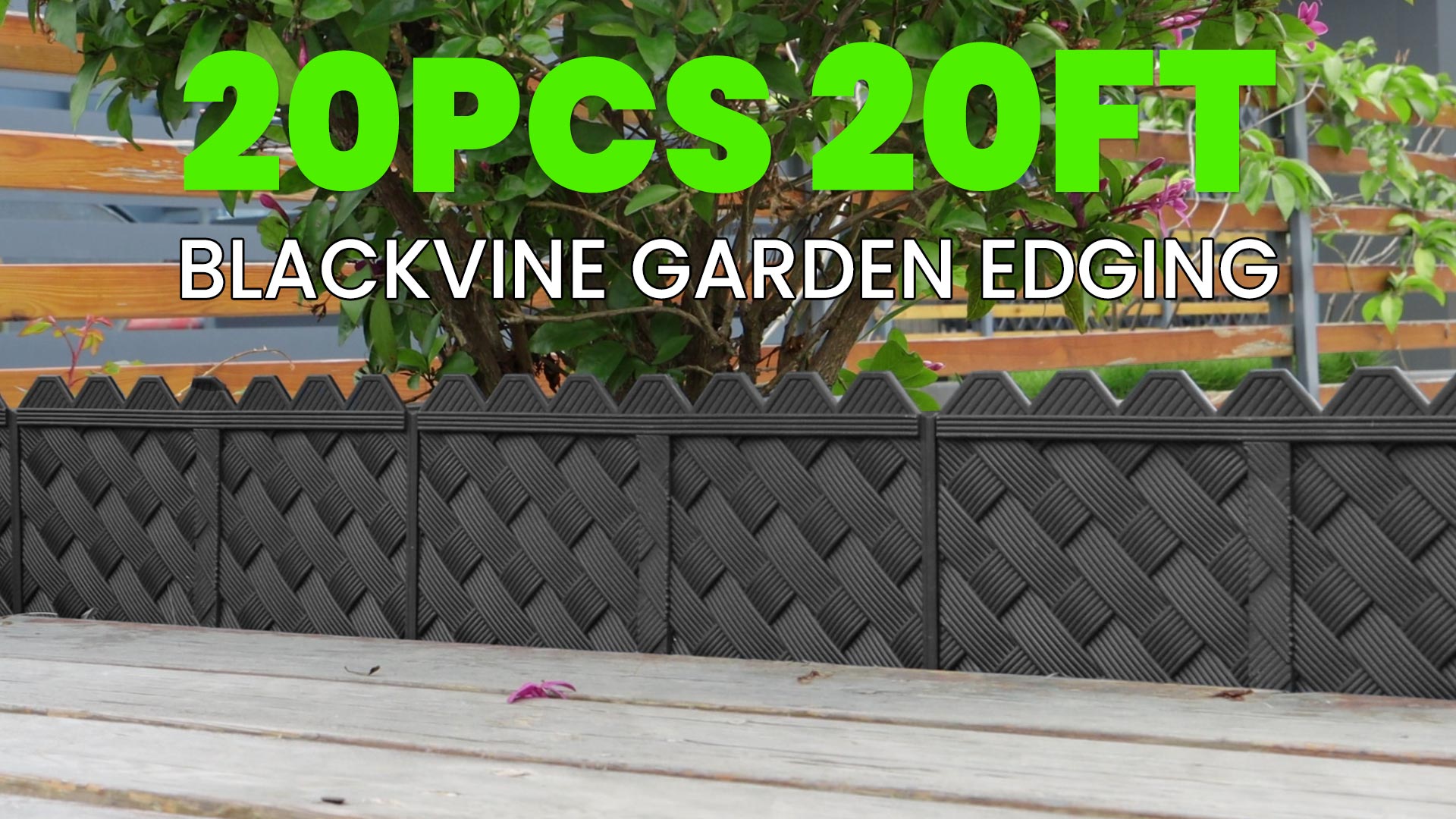 Amazon.com : BLACKVINE 20Pcs 20ft (5'' Exposed Height) Plastic